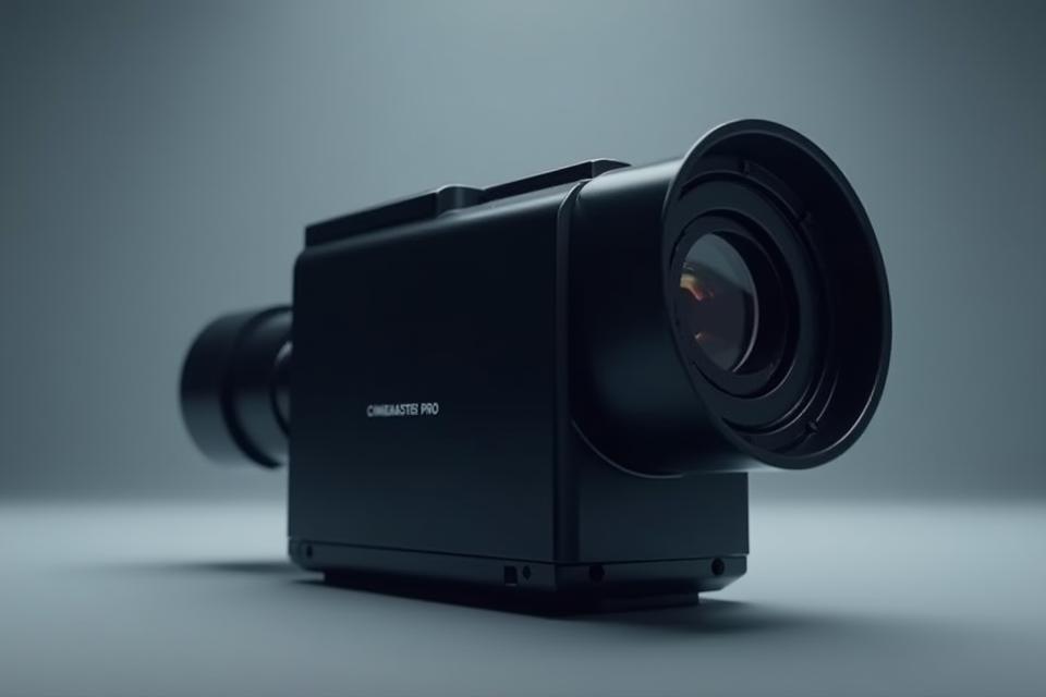 High-quality image of the new CineMaster Pro camera system